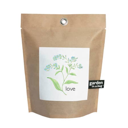 Potting Shed Creations, Ltd. - Garden in a Bag | Love - Forget Me Nots | Mother's Day