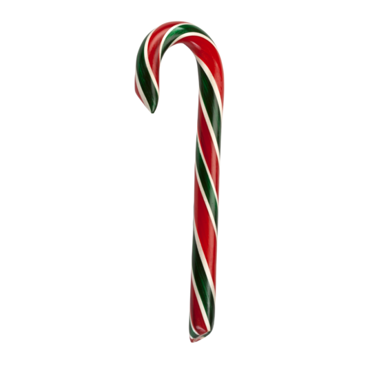 Hammond's Candies - Hand-Spun Jumbo Candy Cane - Cherry - 1.75 oz