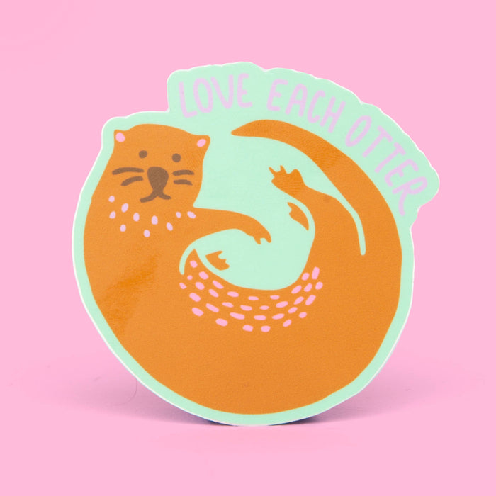 Tender Loving Empire - Love Each Otter Sticker