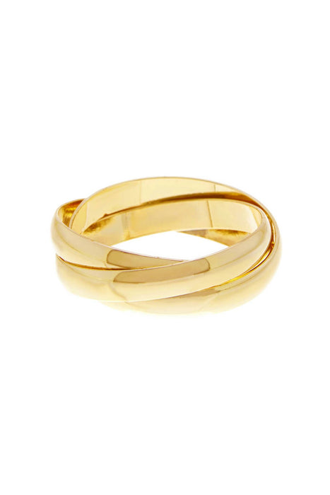Zoey Simmons - Interlocking Bands Ring - GF