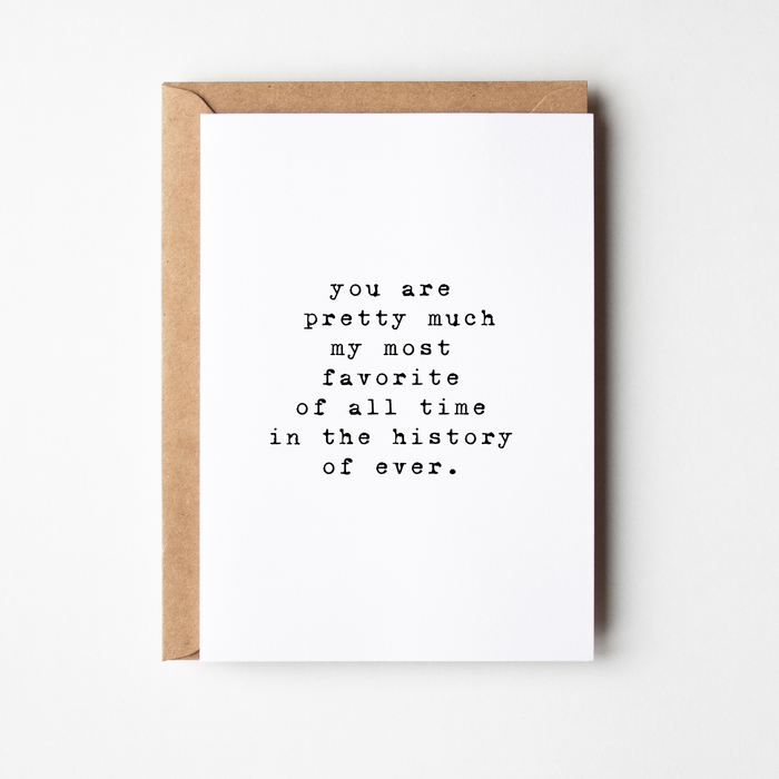 Porter Lane Home - History of Forever Greeting Card