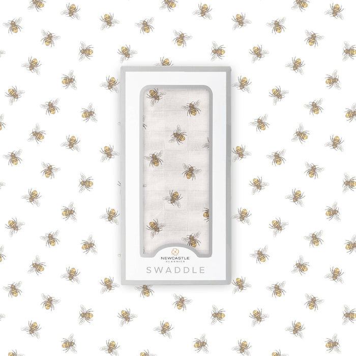 Newcastle Classics - Honey Bee Bamboo Swaddle