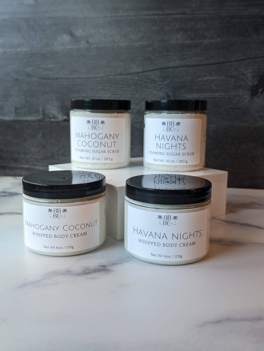 Beachy Bubbles Bath Co - Mahogany Coconut Men's Body Scrub