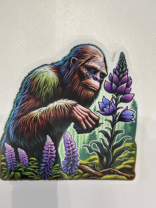 Sweet Intention Bigfoot Camas Flower Sticker