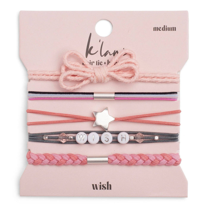 K'Lani hair tie bracelets - Wish
