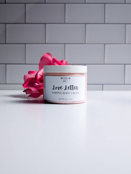 Beachy Bubbles Bath Co - Love Letter Whipped Body Cream - Spring 2026