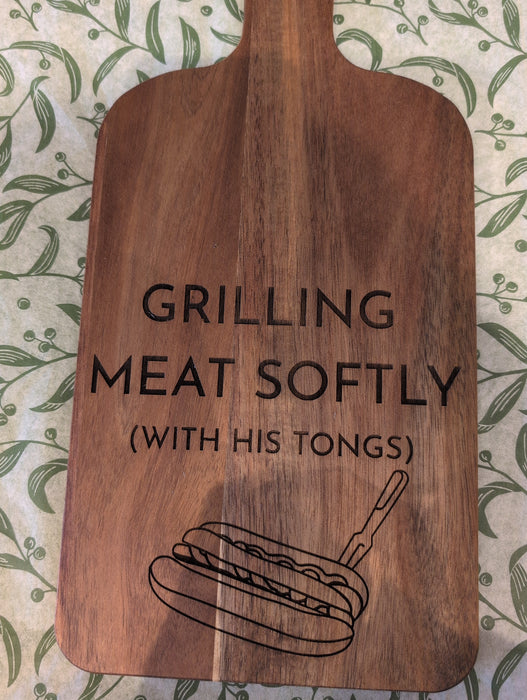 Laser Engraved Cutting Board Father's Day edition