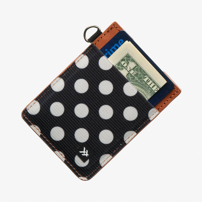 Thread - Polka Dot - Vertical Leather Wallet