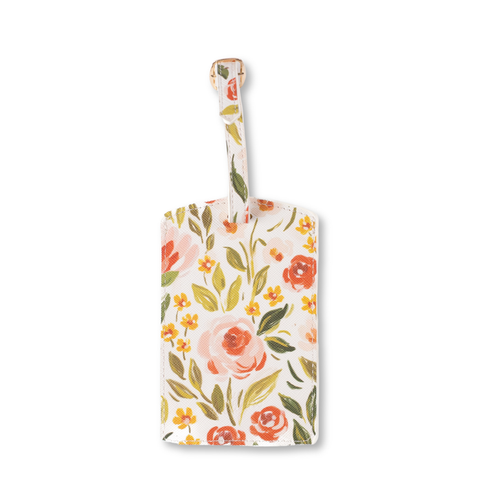 Elyse Breanne Design - Floral Luggage Tag