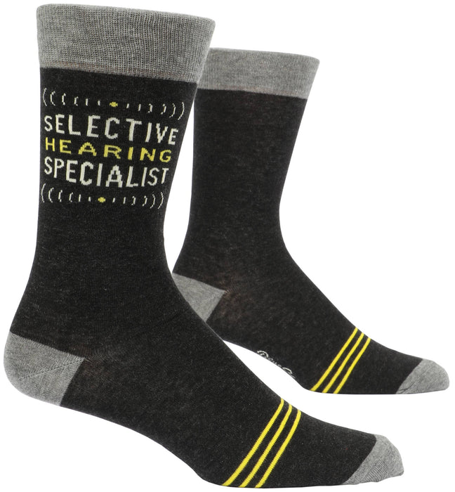 Blue Q - Selective Hearing Men's Socks