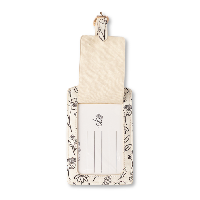 Elyse Breanne Design - Floral Luggage Tag