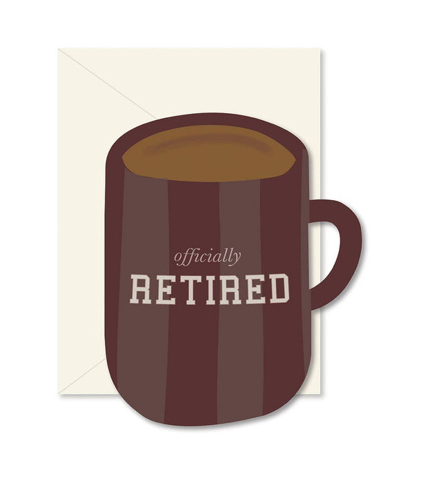 Ginger P. Designs - Officially Retired Mug Greeting Card