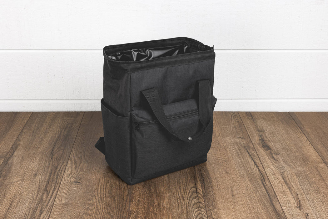 Picnic Time Family of Brands - 15 Can Backpack Cooler, (Heathered Black)