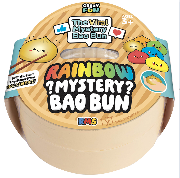 Crazy Fun™ Mystery Bao Bun – Rare Rainbow Chase