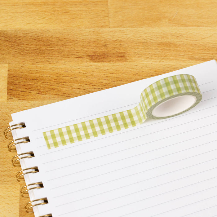 Elyse Breanne Design - Green Gingham Washi Tape