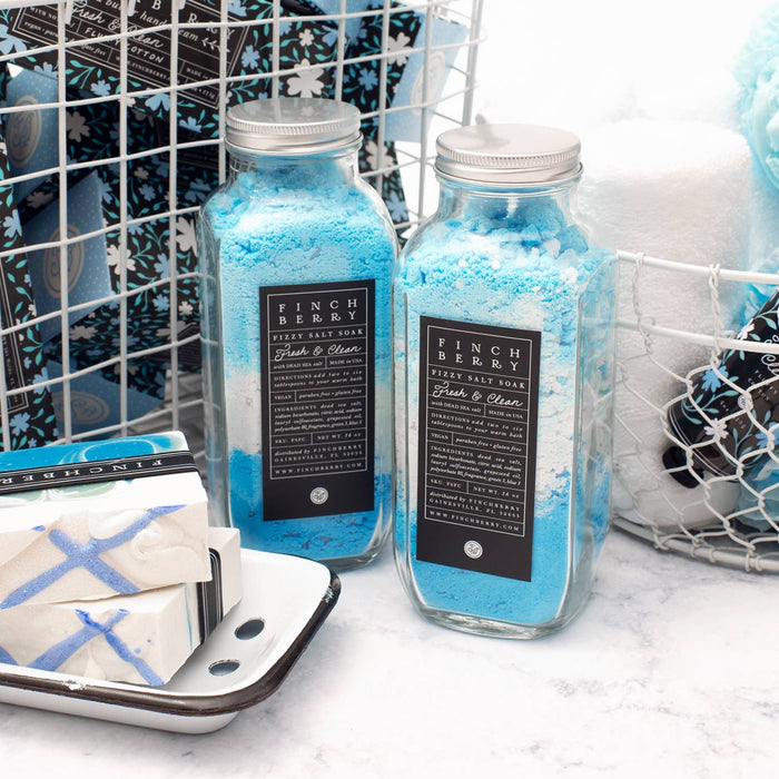 FinchBerry - Fresh & Clean Cotton Blossom Scented Open-Stock Soap