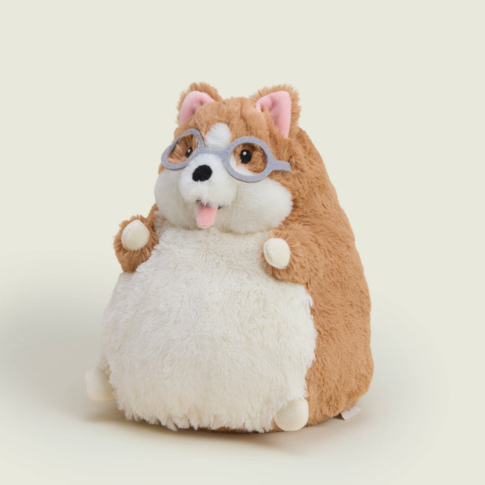 Warmies: America’s Favorite Microwave Plush Brand - Dorky Corgi Warmies Plush with a Personality Collectable Edition Top Seller!