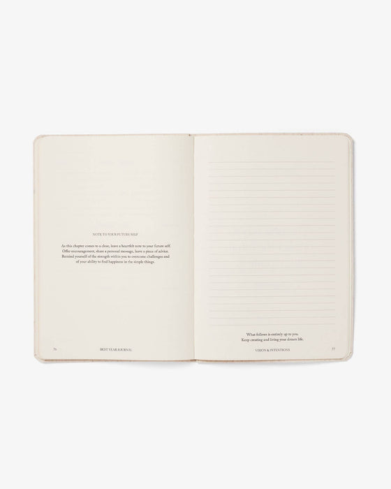 Intelligent Change - Best Year Journal Essential Black | New Year Goal Setting