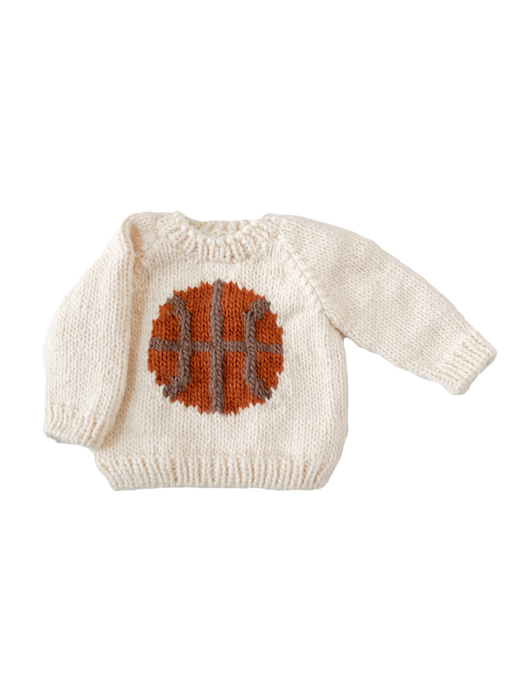 Figgy Friends - Basketball Sweater Sports School Team Baby Kid Fall Pullover