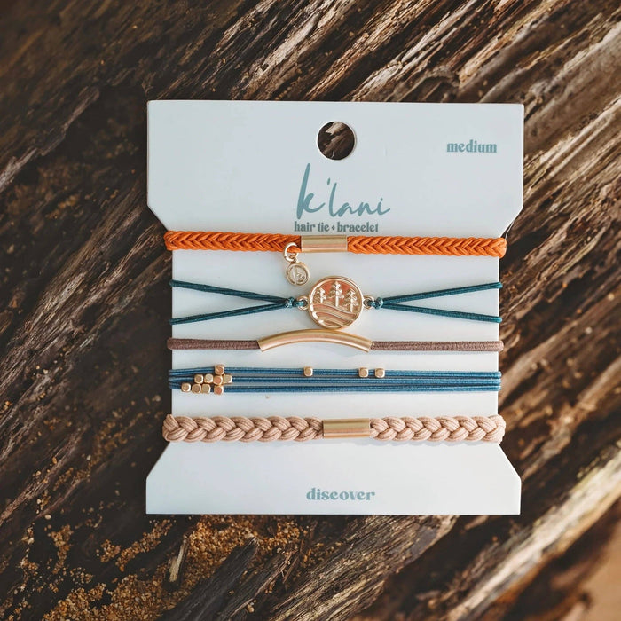 K'Lani hair tie bracelets - Discover