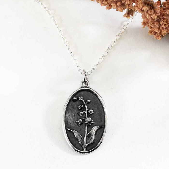 Nina Designs - Sterling Silver Birthflower Necklaces