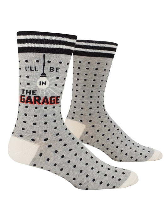 Blue Q - I'll Be In Garage Men's Socks