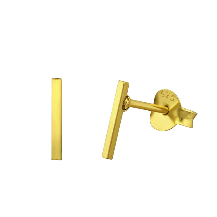 Stowaway Jewelry - Studs - Thin Bar
