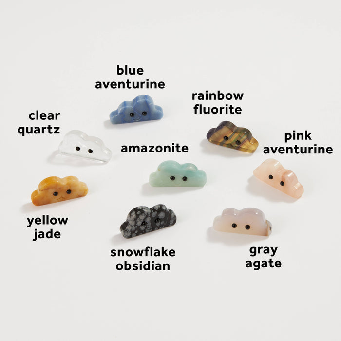 GeoCentral - Crystal Cloud Friend Assortment - Pet Rocks