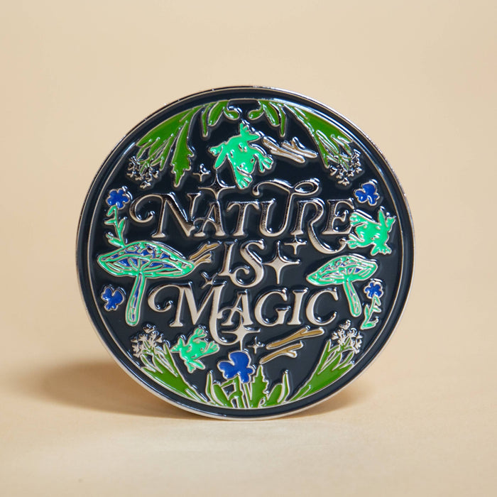 Tender Loving Empire - Nature is Magic Enamel Magnet