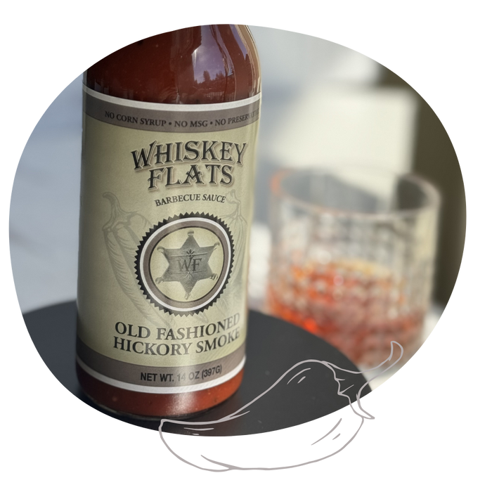 Whiskey Flats Gourmet Foods - Old Fashioned Hickory Smoke BBQ Sauce