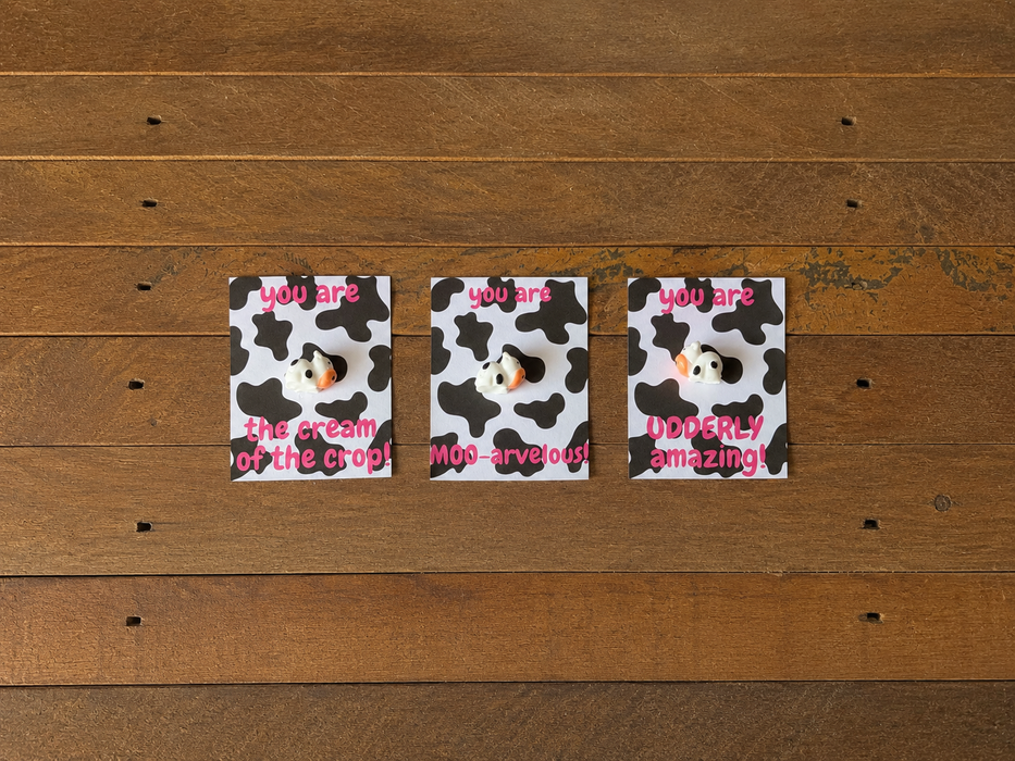 Boutique Unique - Udderly Adorable Cow Cards 🐮