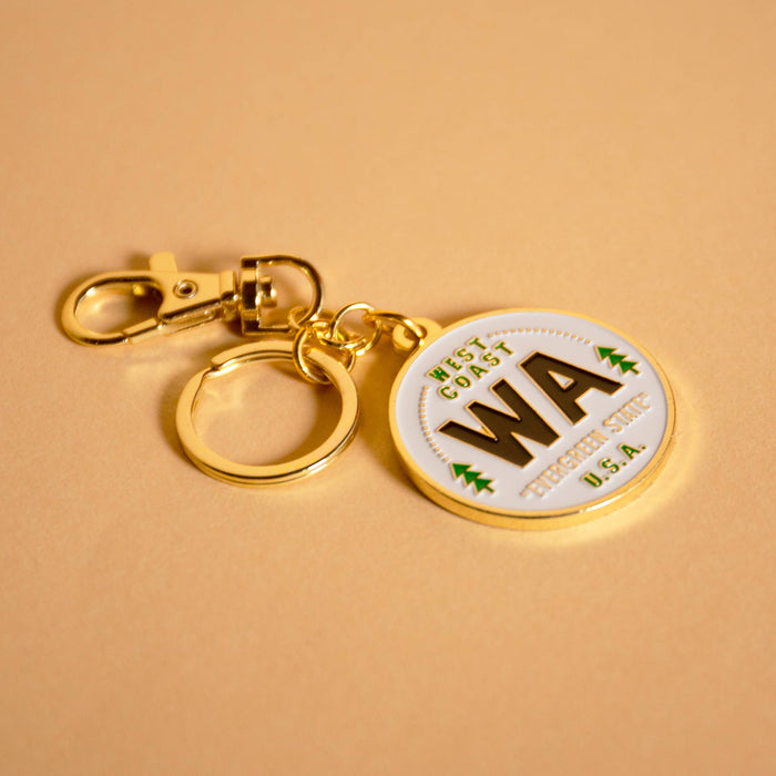 Tender Loving Empire - WA Round Enamel Keychain