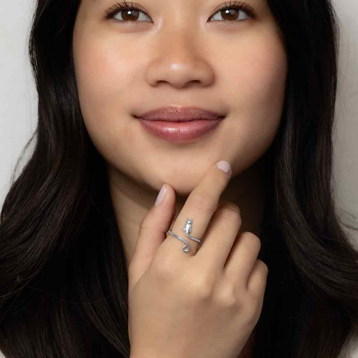 Nina Designs - Adjustable Cat Ring