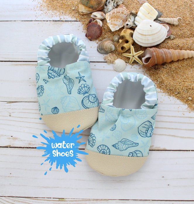 Scooter Booties Seashell Baby Water Shoes