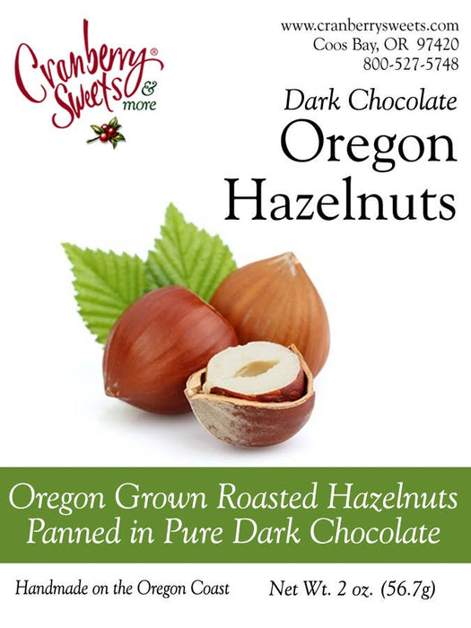 Cranberry Sweets & More - Dark Chocolate Covered Hazelnuts