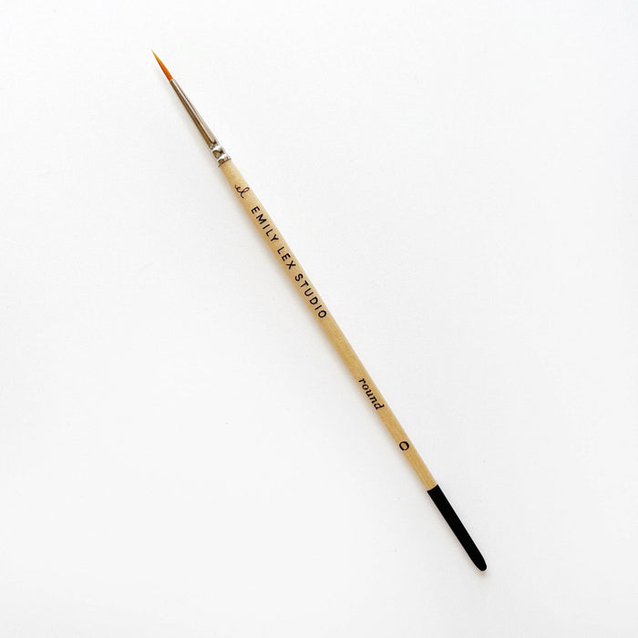 emily lex studio - Watercolor paintbrush, size 8 (large) or size 0 (small)