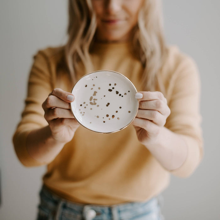 Sweet Water Decor - Speckled Jewelry Dish