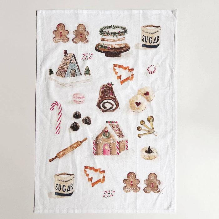 emily lex studio - Christmas sweets tea towel