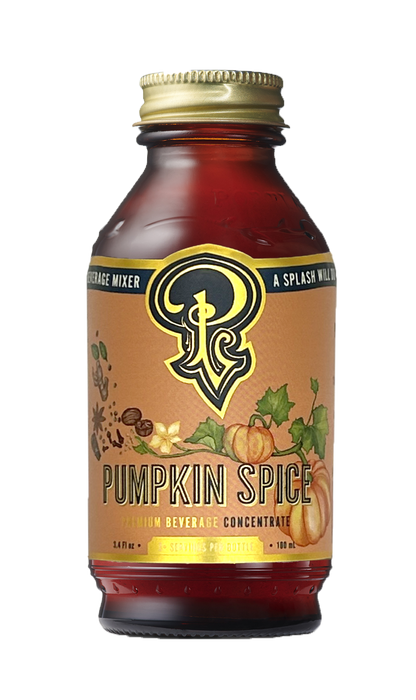 Portland Syrups - Pumpkin Spice Syrup 3.4 oz - coffee, tea, cocktail mixer