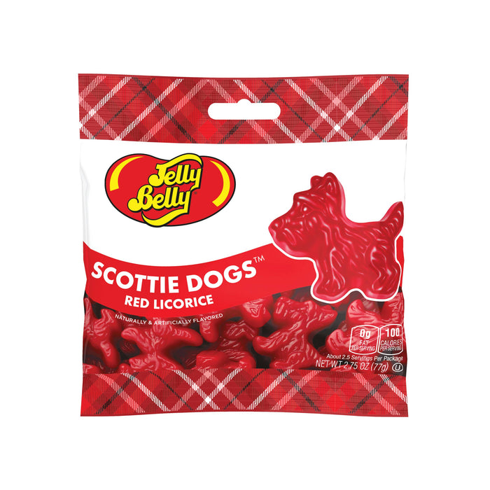 Grandpa Joe's Candy Shop - Jelly Belly Scottie Dogs, Red Licorice