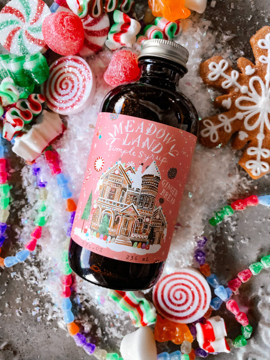 Meadowland Syrup - Gingerbread Simple Syrup