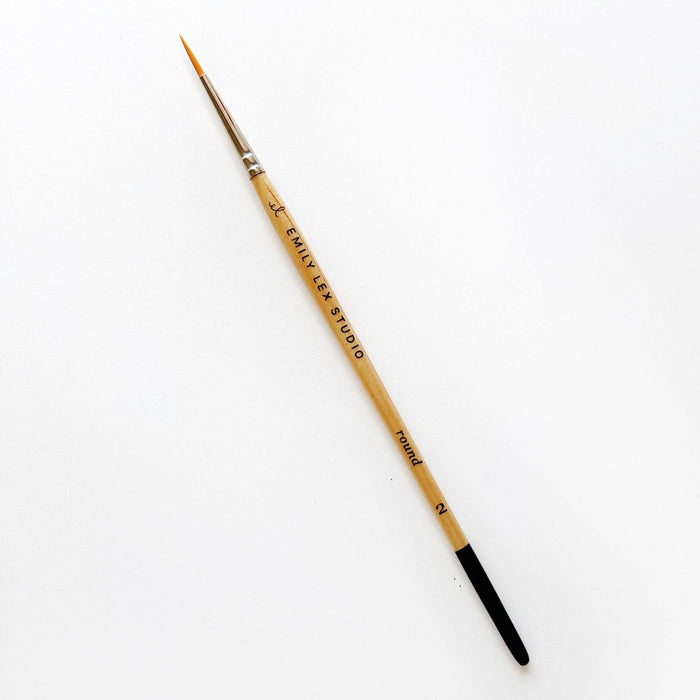 emily lex studio - Watercolor paintbrush, size 8 (large) or size 0 (small)