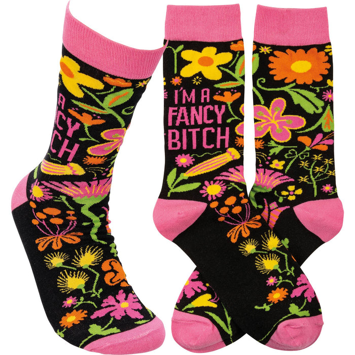 Primitives by Kathy - I'm A Fancy Bitch Socks