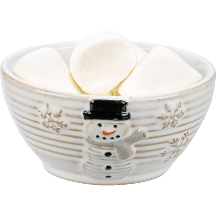 Primitives by Kathy - Snowman Bowl