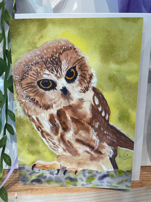 Melinda McLeod Watercolor Greeting Cards (blank inside), varied