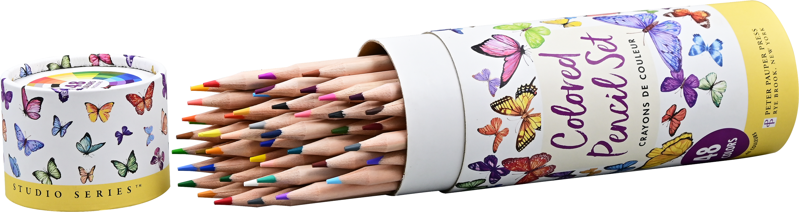 Peter Pauper Press - Studio Series Colored Pencils (Set of 48)