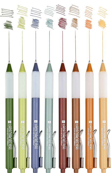 Peter Pauper Press - Earth-Tone Gel Pens