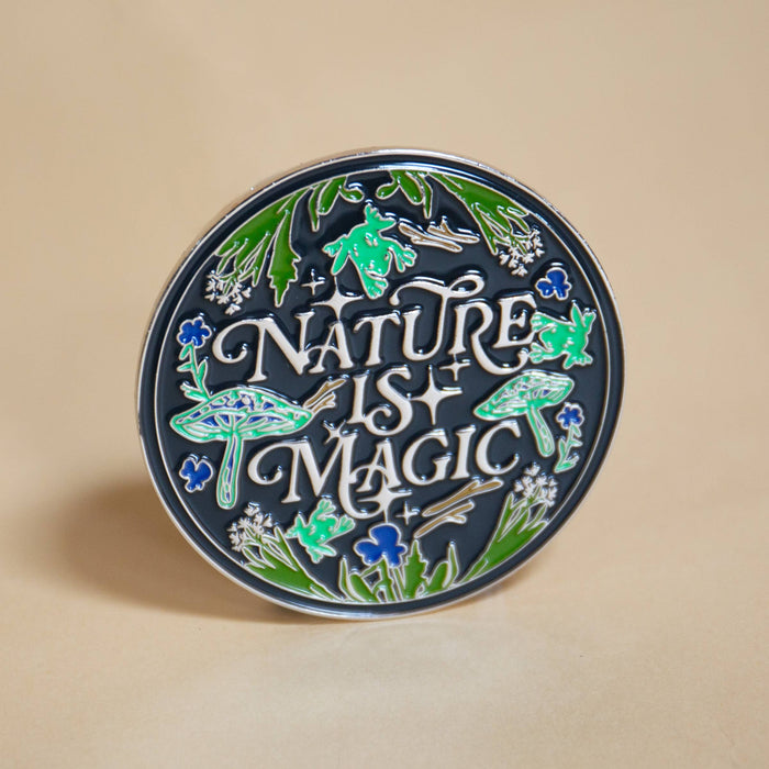 Tender Loving Empire - Nature is Magic Enamel Magnet
