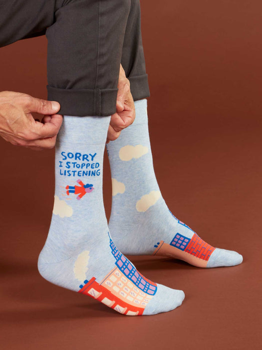 Blue Q - I Stopped Listening Men's Socks