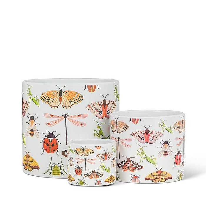 Abbott - Sm Allover Bugs Planter-4.5"D